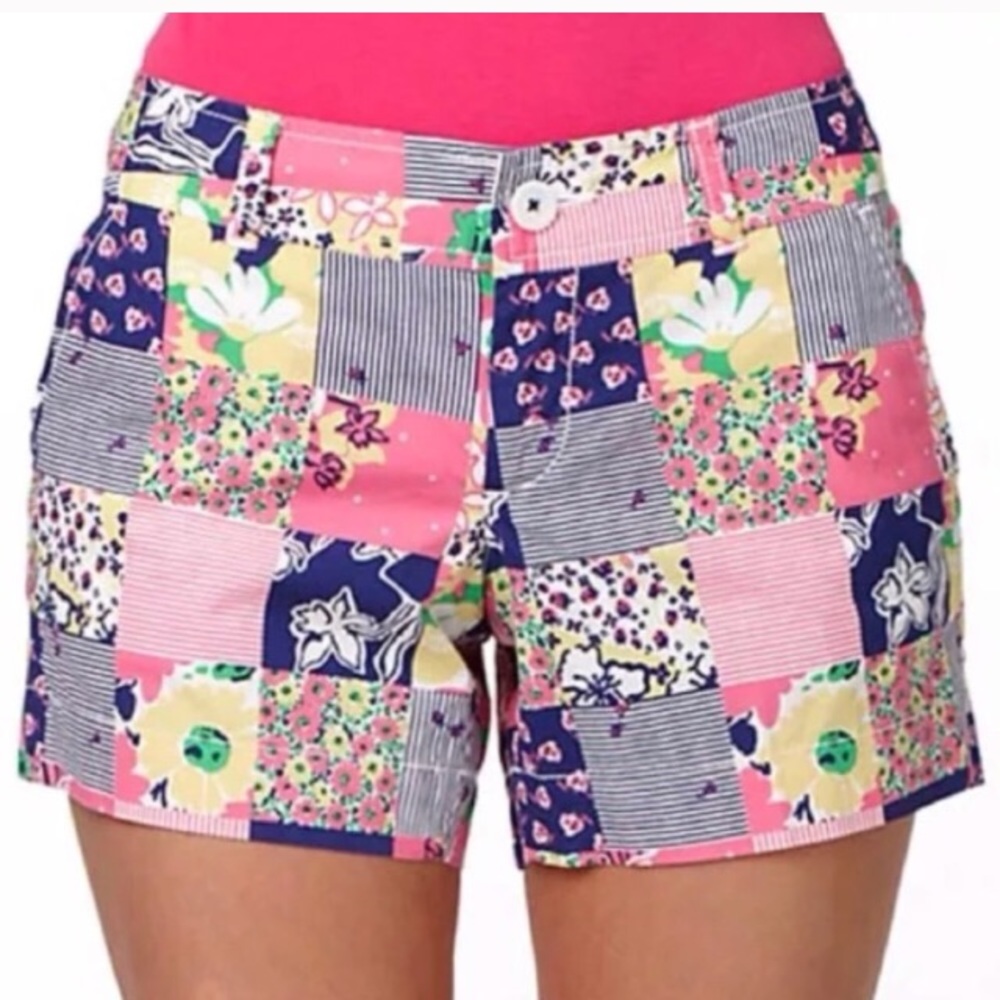 LILLY PULITZER Callahan patchwork short / 00